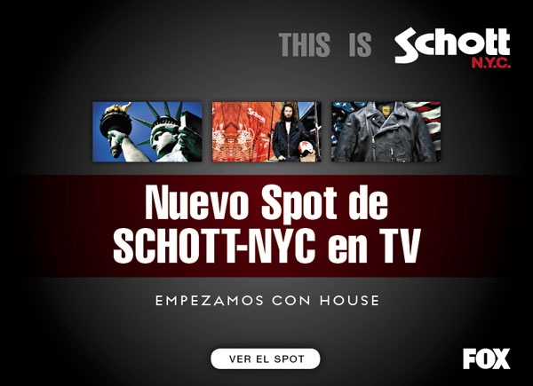 Anuncio de Schott-Nyc en TV!