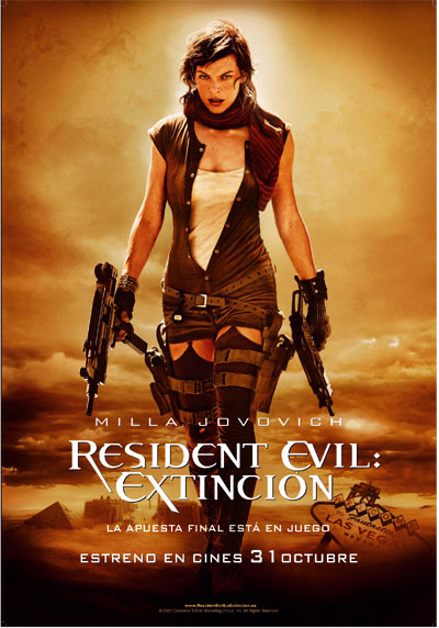 RESIDENT EVIL:EXTINCIN.