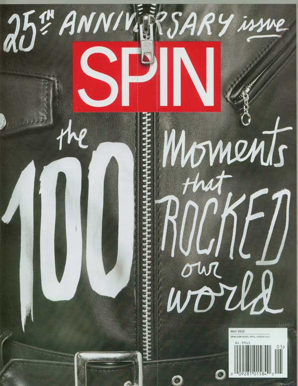 Portada revista SPIN