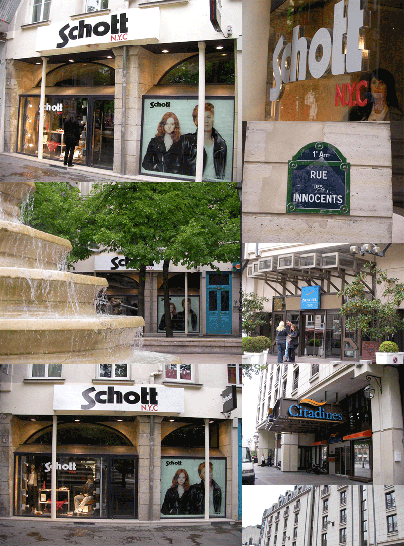 Nueva tienda SCHOTT NYC en Paris.