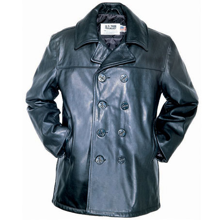 leather jacket NAVYL